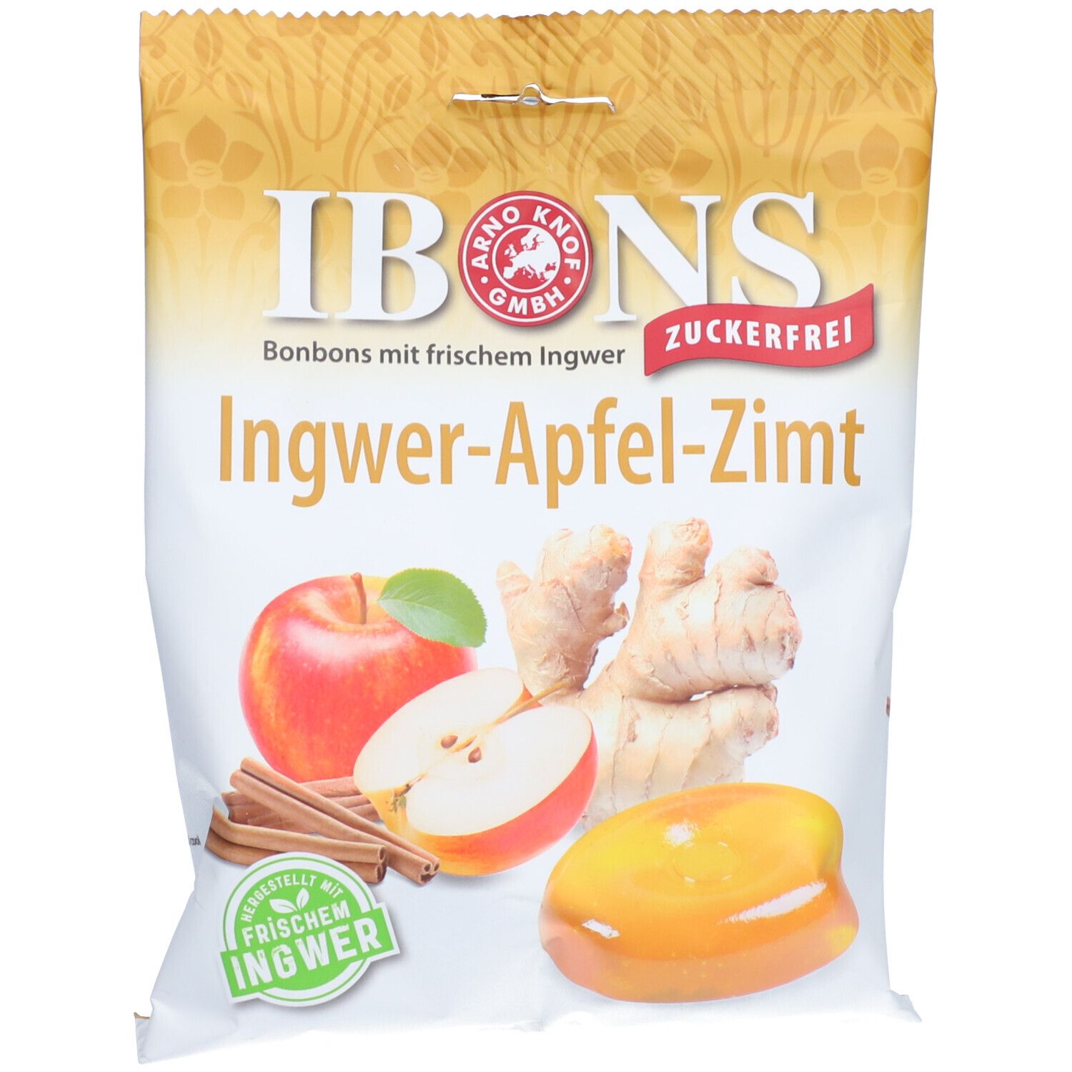 Ibons Ibons® Gingembre-Pomme-Cannelle Bonbon(S) 75 G Enfants