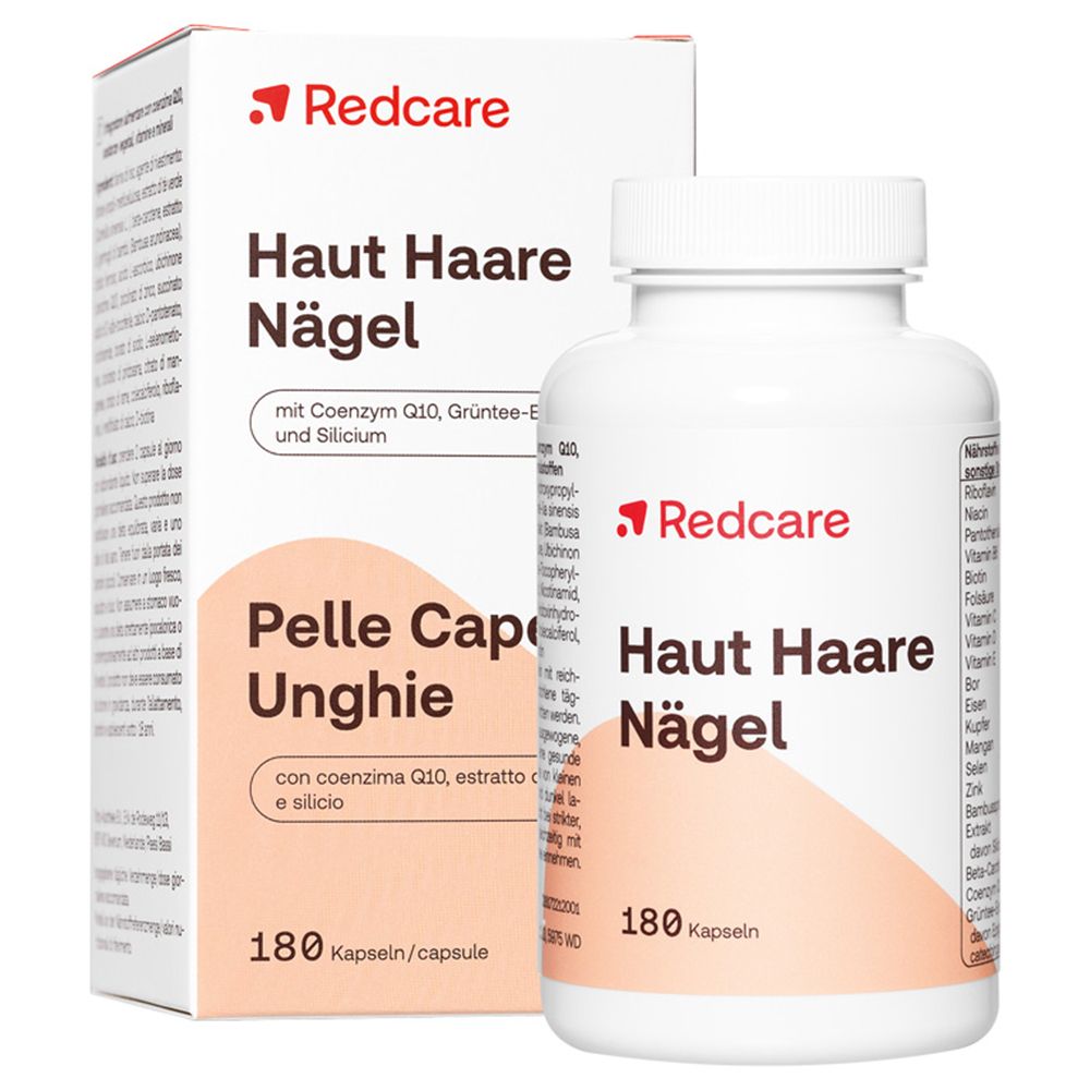 Redcare Complément alimentaire peau, cheveux et ongles 180 pc(s) Capsule(S)