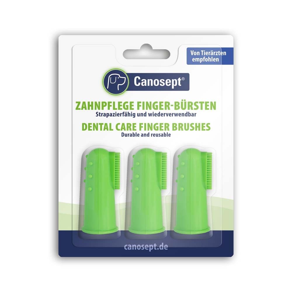 Canosept Canosept® Brosse À Dents Doigts Pour Chiens Brosse(S) À Dents 3 Pc(S)