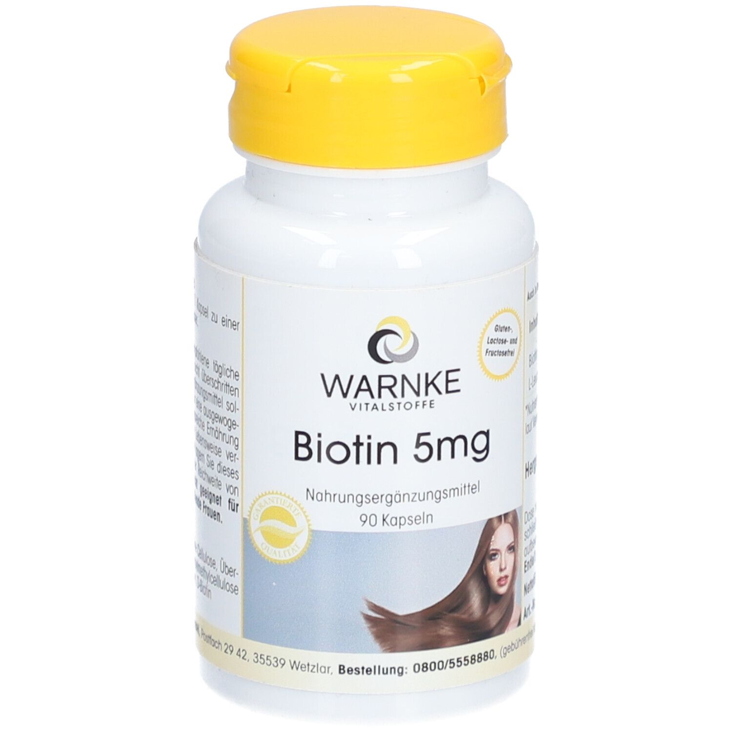 Cm_main_brand_3851 Warnke Biotine 5 Mg Capsule(S) 90 Pc(S)
