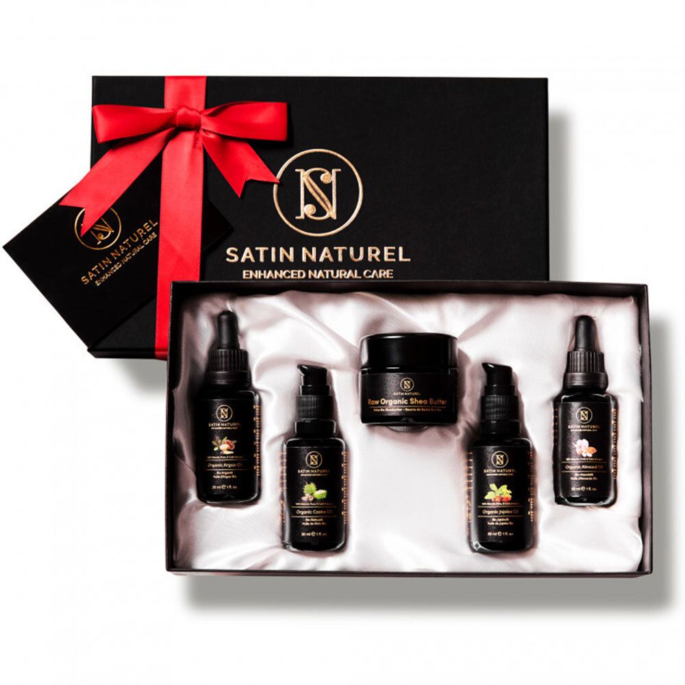 SATIN NATUREL BIO Natural Body Coffret cadeau femme Emballage(S) Combi 5x30 ml