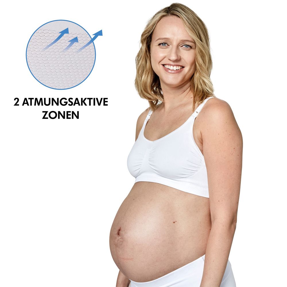 medela Keep Cool™ Soutien-gorge de grossesse et d'allaitement blanc, taille M Bustier 1 pc(s)