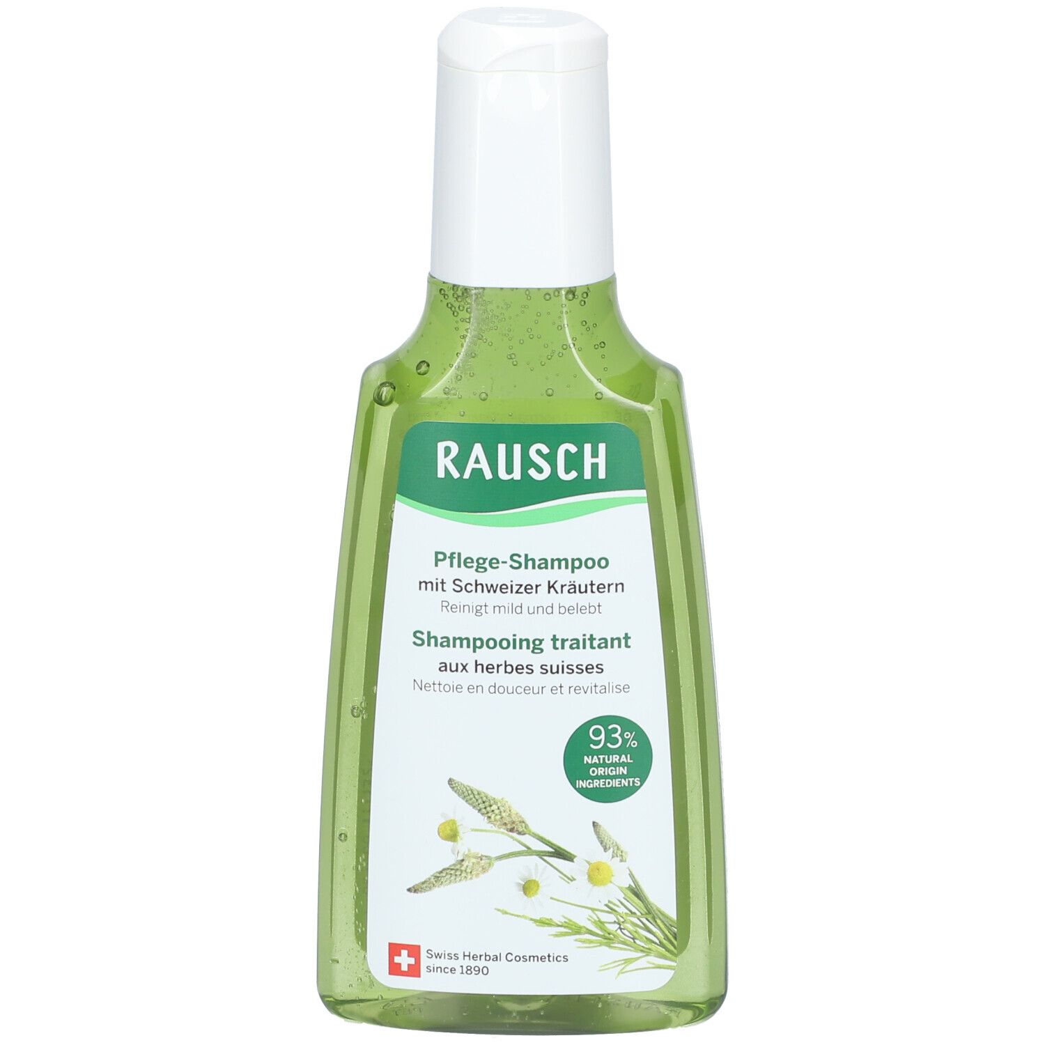 Rausch Shampooing De Soin Aux Herbes Suisses 200 Ml