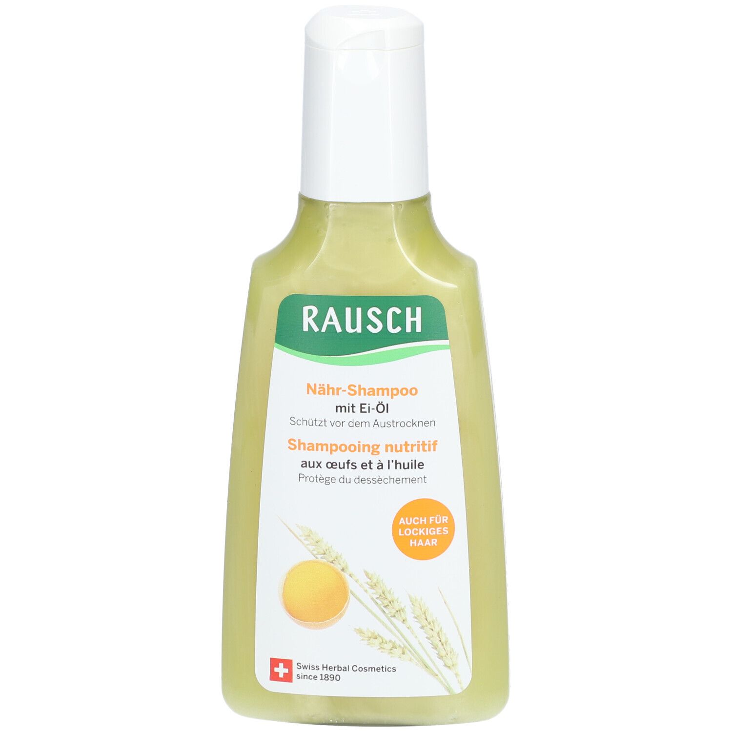 RAUSCH Shampooing nourrissant à l'huile d'œuf 200 ml Shampooing