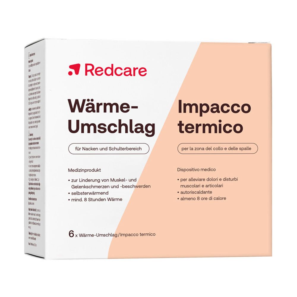 Redcare Patch chauffant 6 pc(s) Pansement(S)