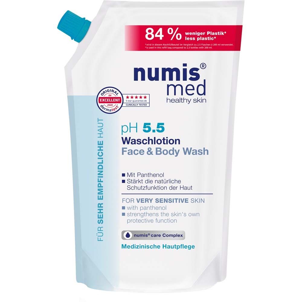 Numis Nfb Lotion Nettoyante Ph 5,5 Gel Douche 500 Ml