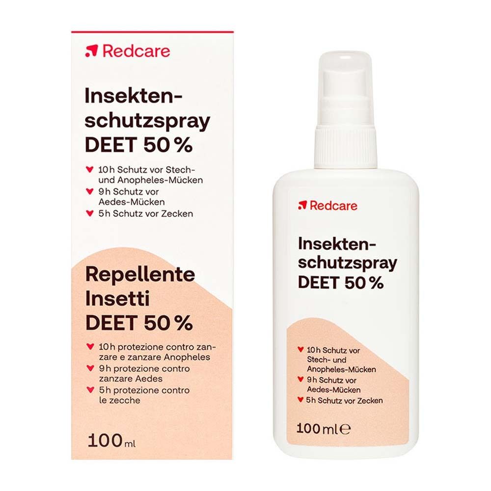 Redcare Spray anti-moustiques DEET 50% 100 ml Spray