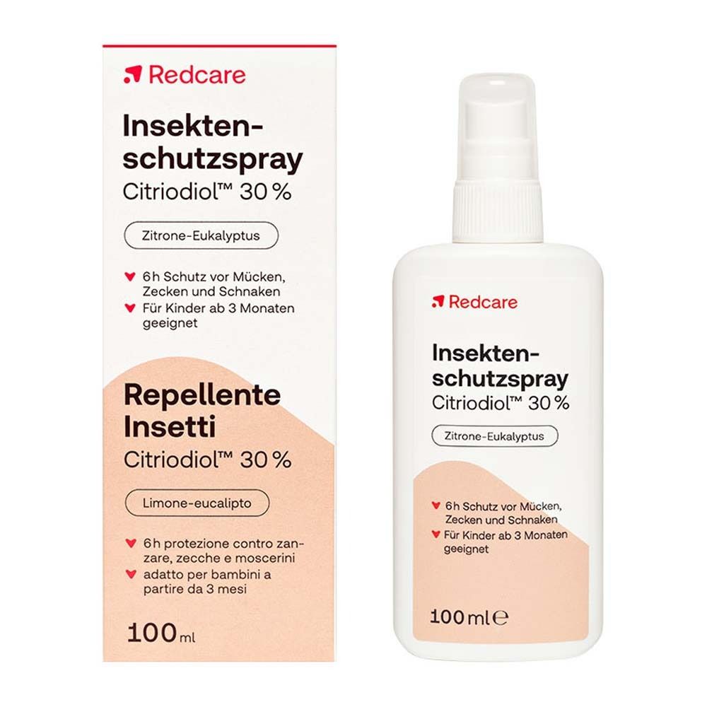 Redcare Spray anti-moustique Citriodiol 30% 100 ml Spray