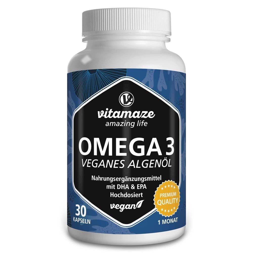 Vitamaze Amazing Life Omega-3 Veganes Algenöl Capsule(S) 30 Pc(S) Enfants