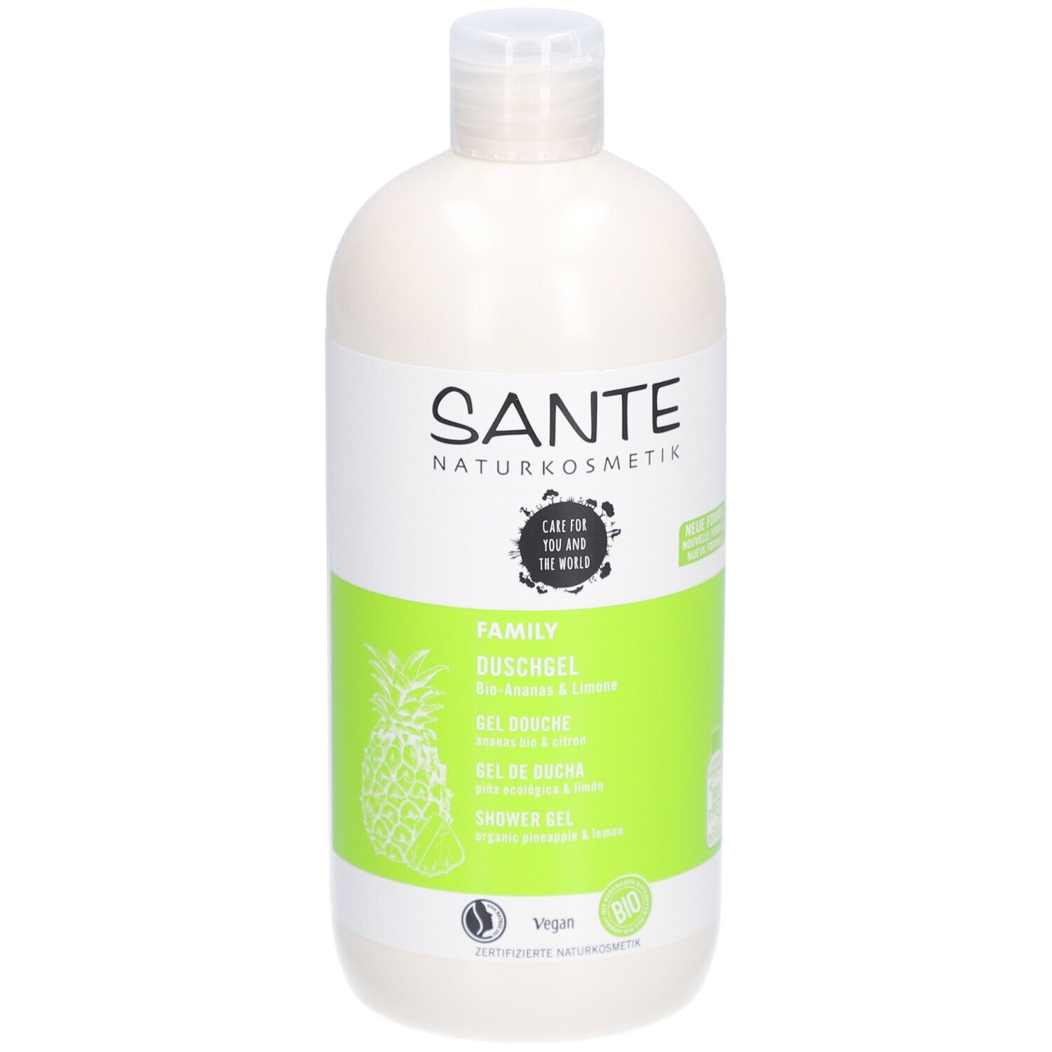 Sante Family Duschgel Ananas & Limone Gel Douche 500 Ml