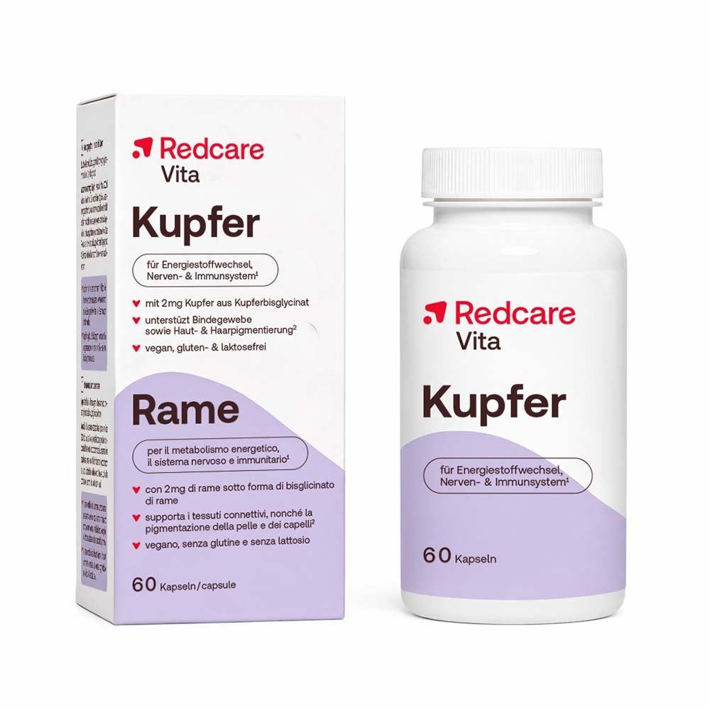 Redcare Vita Cuivre 60 pc(s) Capsule(S)