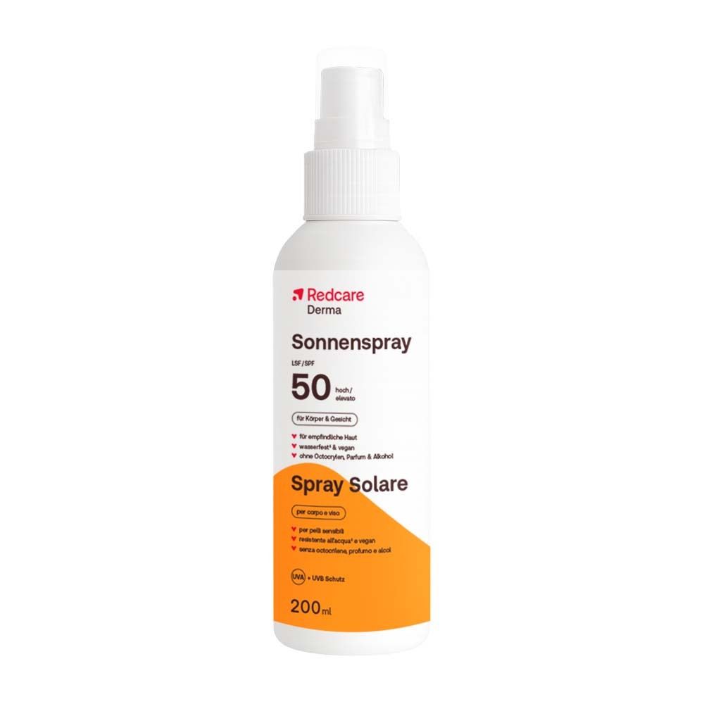Redcare Derma Spray solaire SPF 50 200 ml Spray