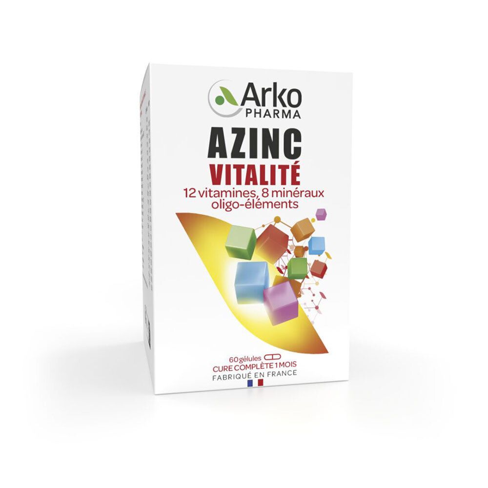Azinc Arkopharma Forme Et Vitalité Capsule(S) 60 Pc(S) - Image 1