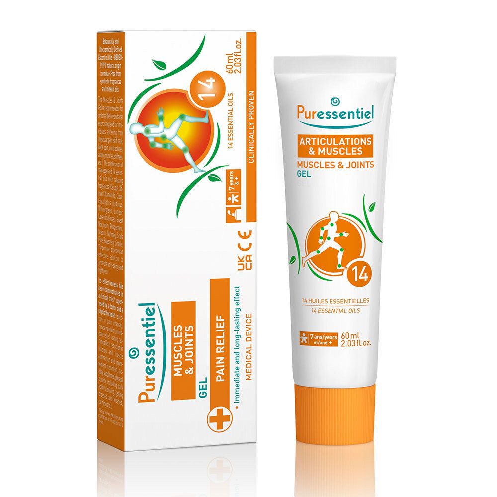 Puressentiel Gel Articulations & Muscles aux 14 huiles essentielles 60 ml Gel(S)