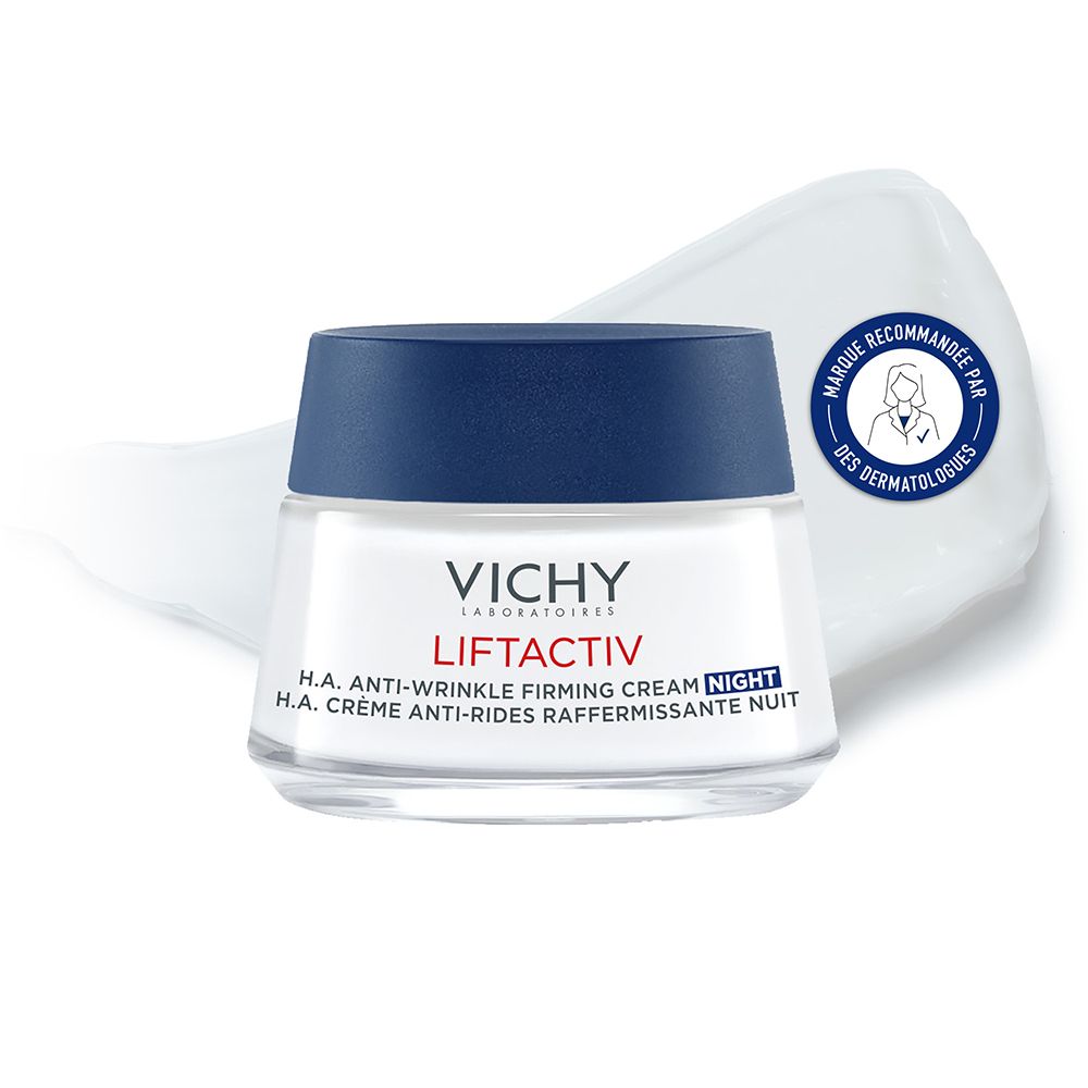 Vichy Liftactiv H.a. Creme Nuit Anti-Rides Raffermissante 50Ml Crème De Jour 50 Ml