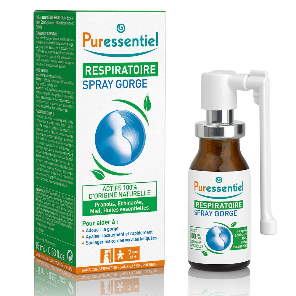 Puressentiel Respiratoire Spray Gorge (15 Ml) - Image 5