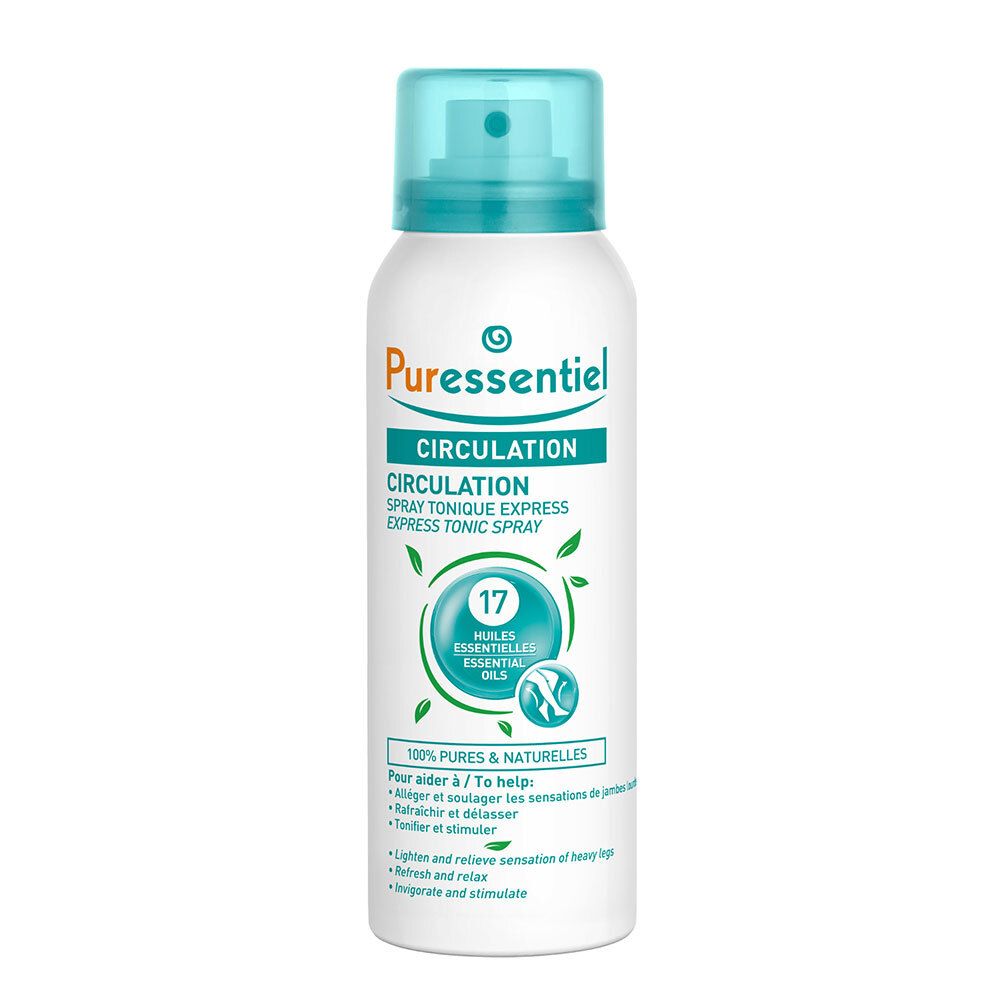 Puressentiel Spray circulation aux 17 huiles essentielles 100 ml