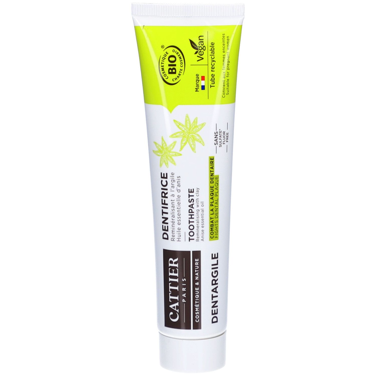 Cattier Dentargile Dentifrice Anis 75 ml - Image 2