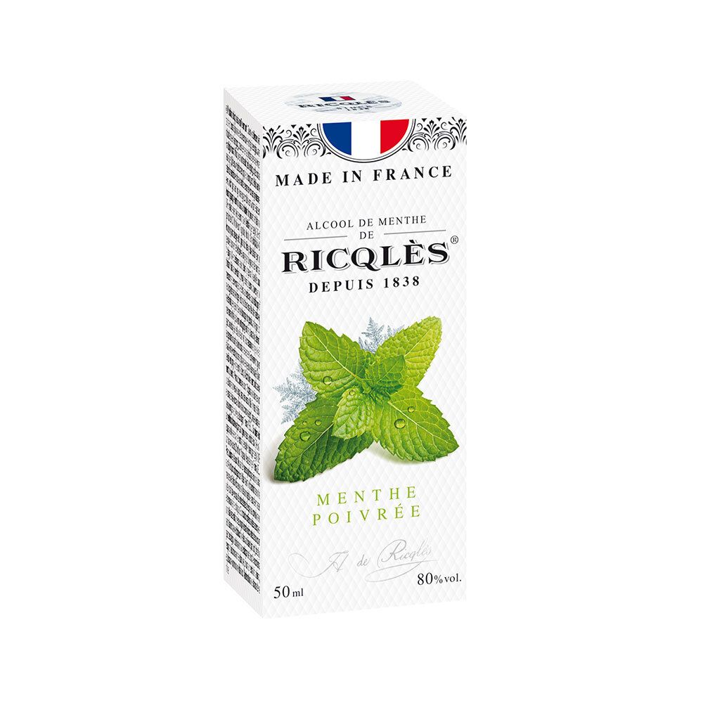 Ricqlès Alcool de Menthe Poivrée 50 ml - Image 3