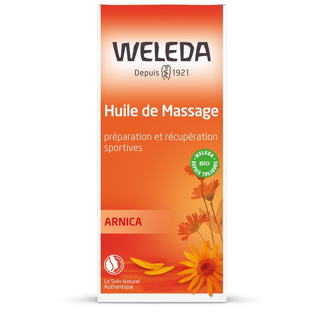 Weleda huile massage à l'arnica 200 ml Huile De Massage