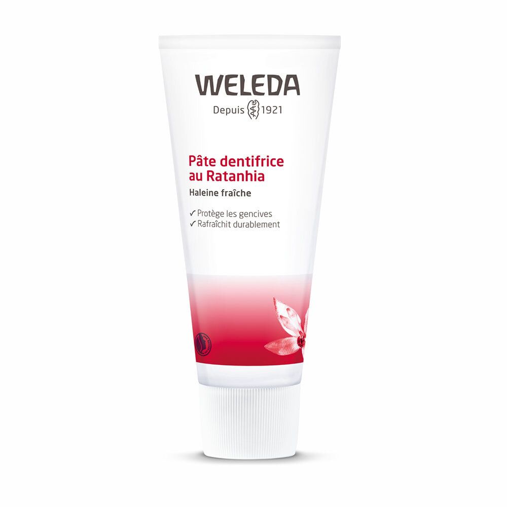 Weleda Pâte Dentifrice Ratanhia Dentifrice(S) 75 Ml