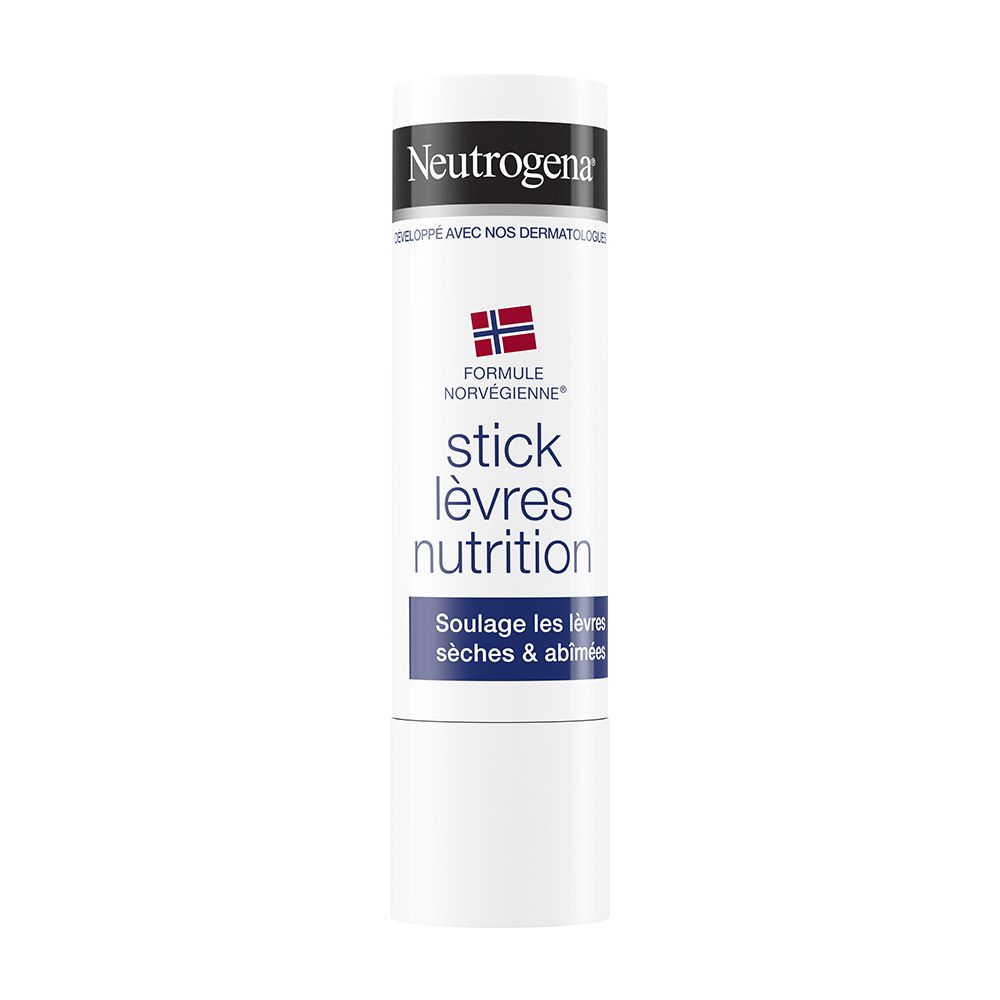 Neutrogena,Formule Norvégienne,Stick Lèvres nutrition 4,8 g 1 pc(s) Rouge(S) À Lèvres