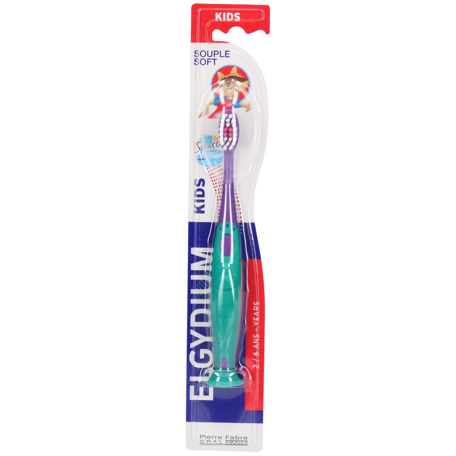 Elgydium Brosse À Dents Souple 2-6 Ans Brosse(S) À Dents 1 Pc(S) Enfants