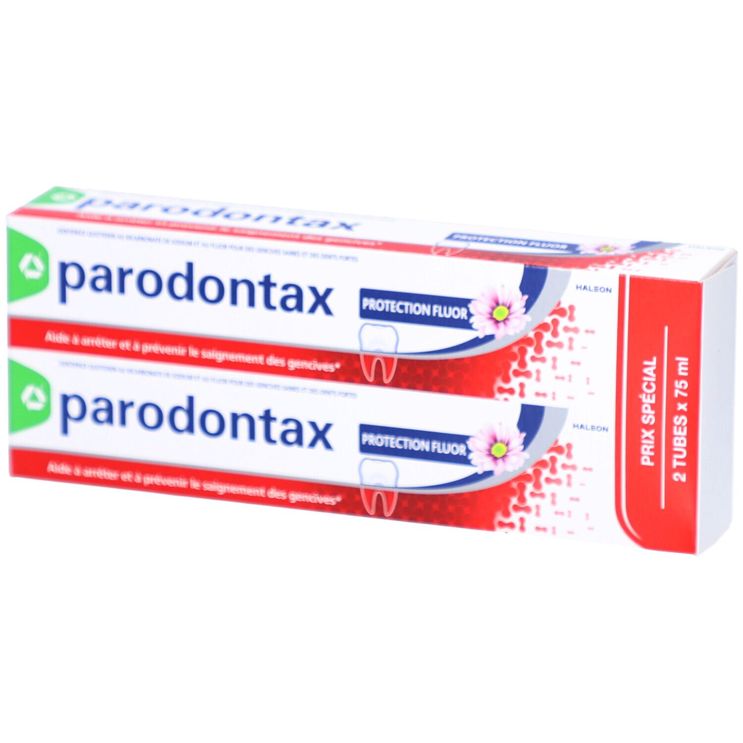 Parodontax Dentifrice Gel Fluor Dentaire 2X75 Ml Enfants