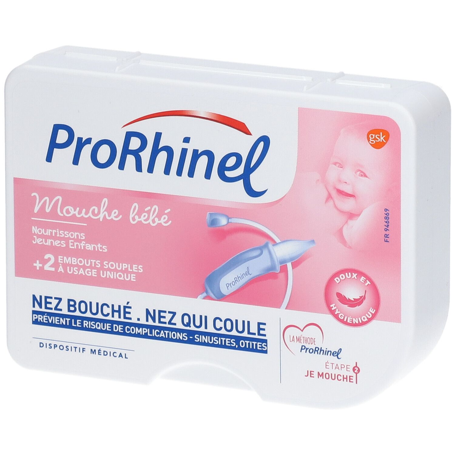 ProRhinel® mouche-bébé et embouts jetables souples Set(S) 1 pc(s)