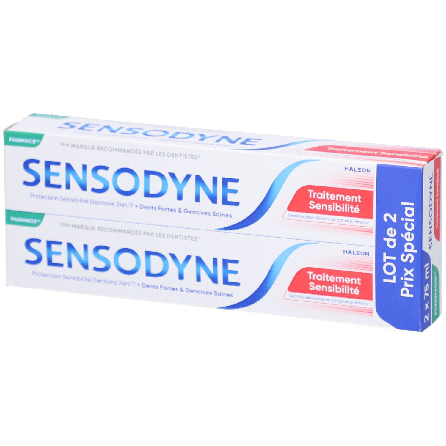 Sensodyne Pro dentifrice traitement sensibilité 2x75 ml Dentifrice(S)
