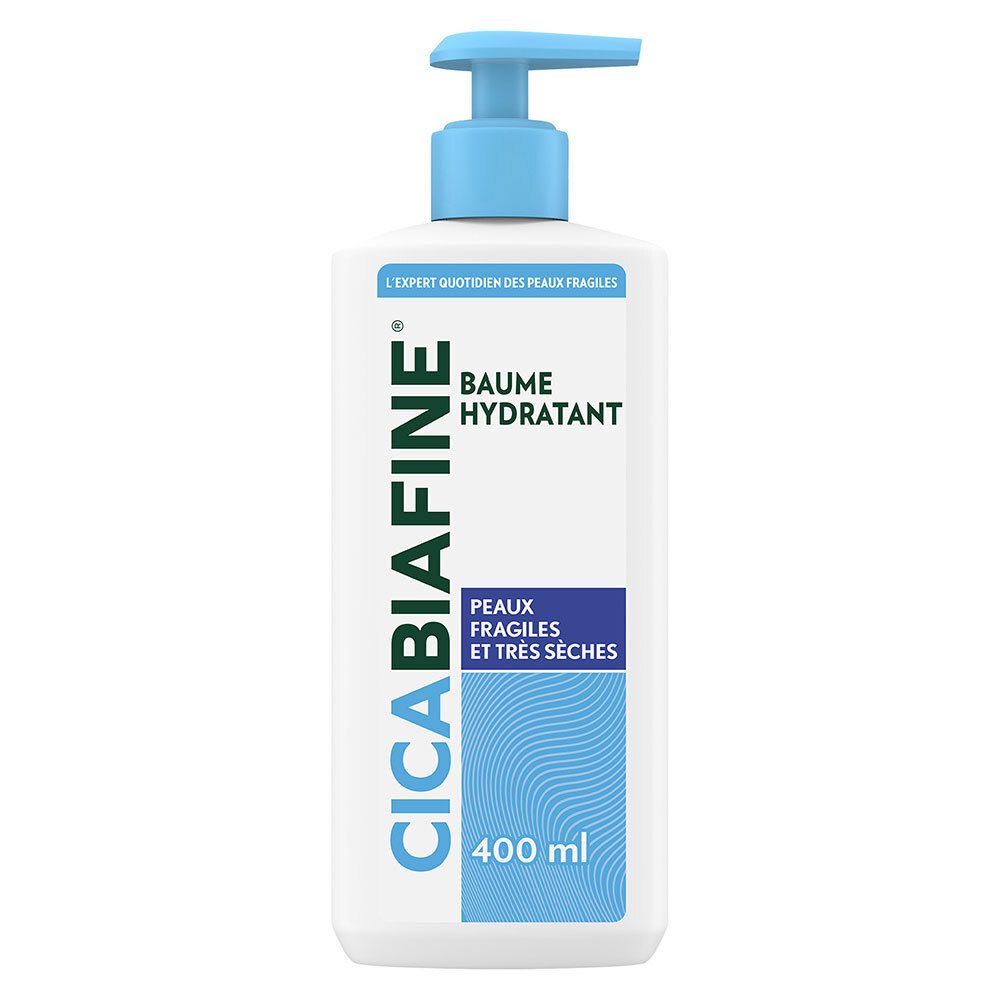 Cicabiafine Baume Corps Hydratant Réparateur Peaux Très Sèches 400ml 400 ml Baume