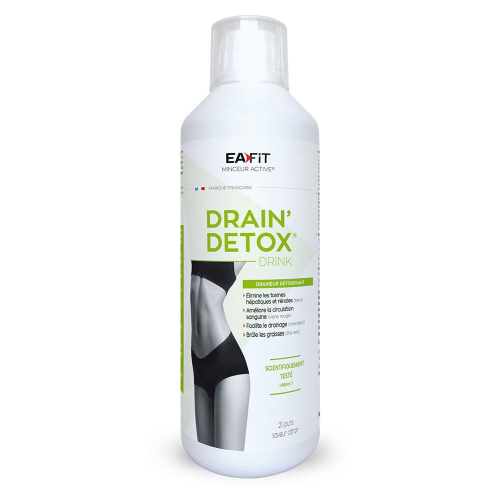 Rouge/Vert Eafit Minceur Active Drain' Détox 500Ml - Image 3