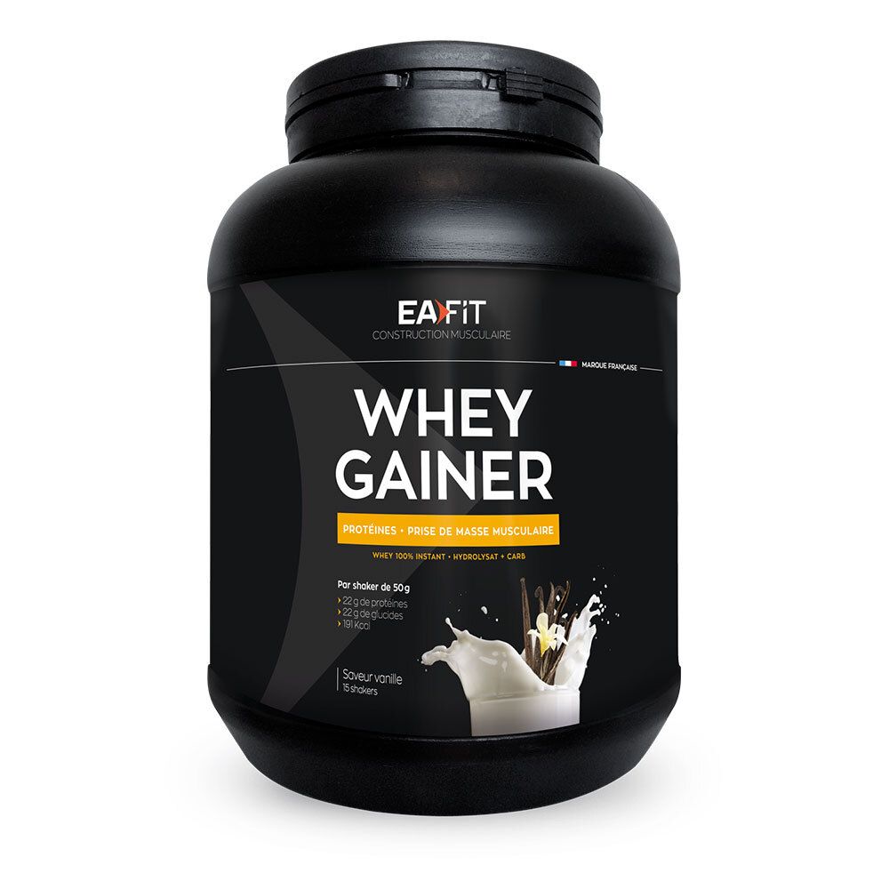 Ea Fit Whey Gainer Vanille Poudre 750 G Enfants