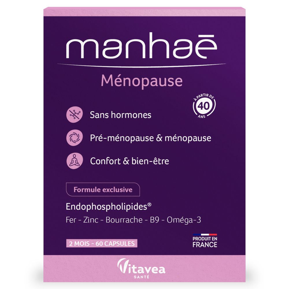 Manhaé Féminité Ménopause Comprimé(S) 60 Pc(S)