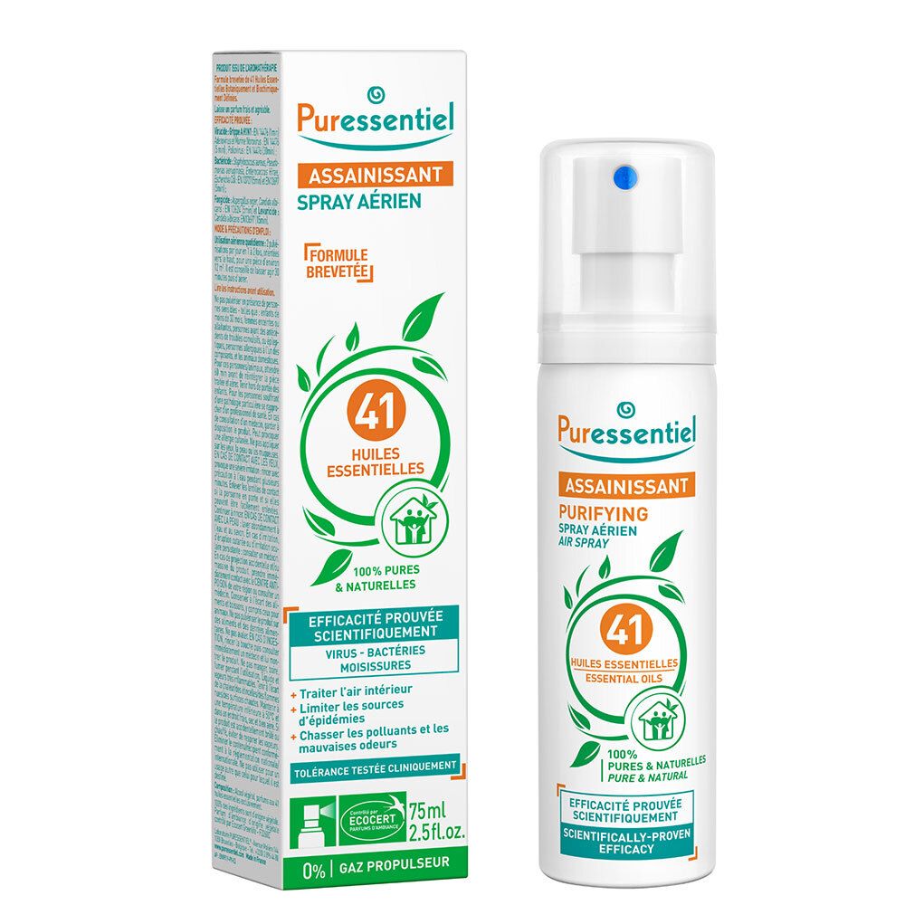 Puressentiel SPRAY AÉRIEN ASSAINISSANT 41 Huiles Essentielles Spray 75 ml
