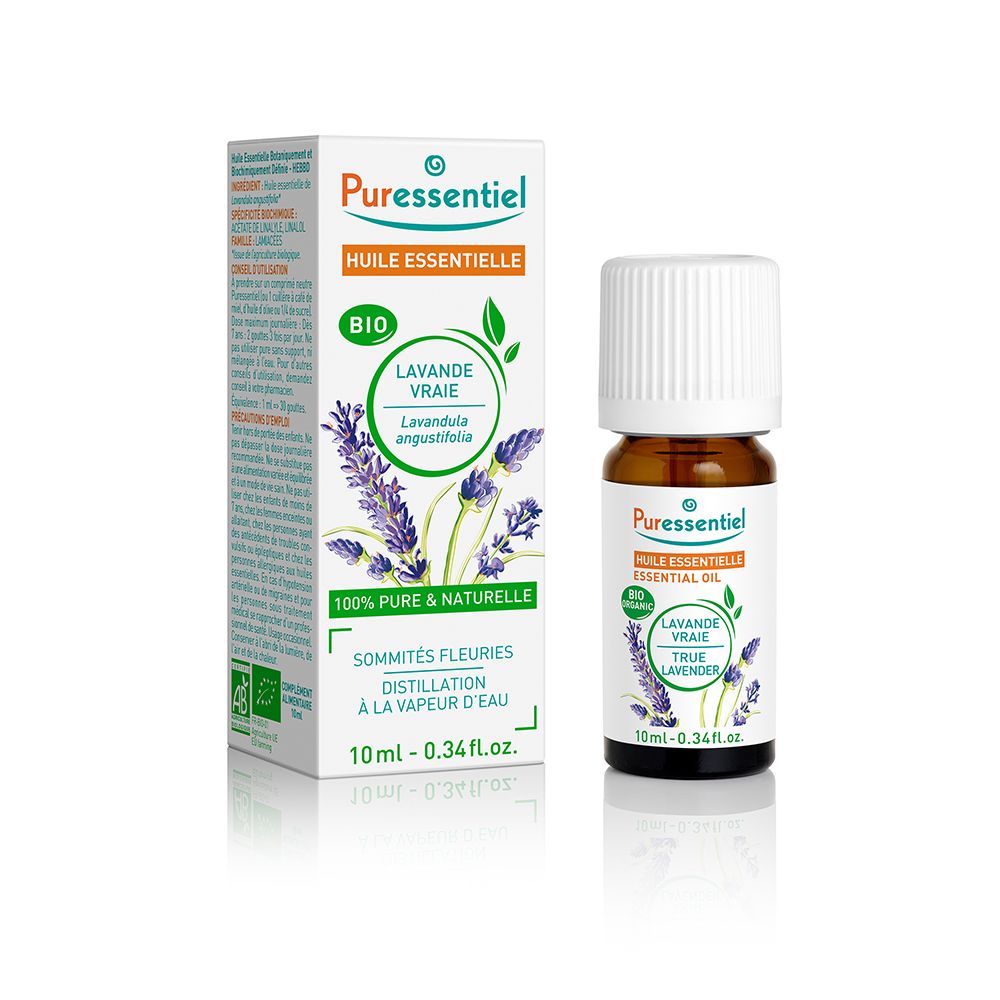 Puressentiel huile essentielle Lavande vraie BIO 10 ml Huile