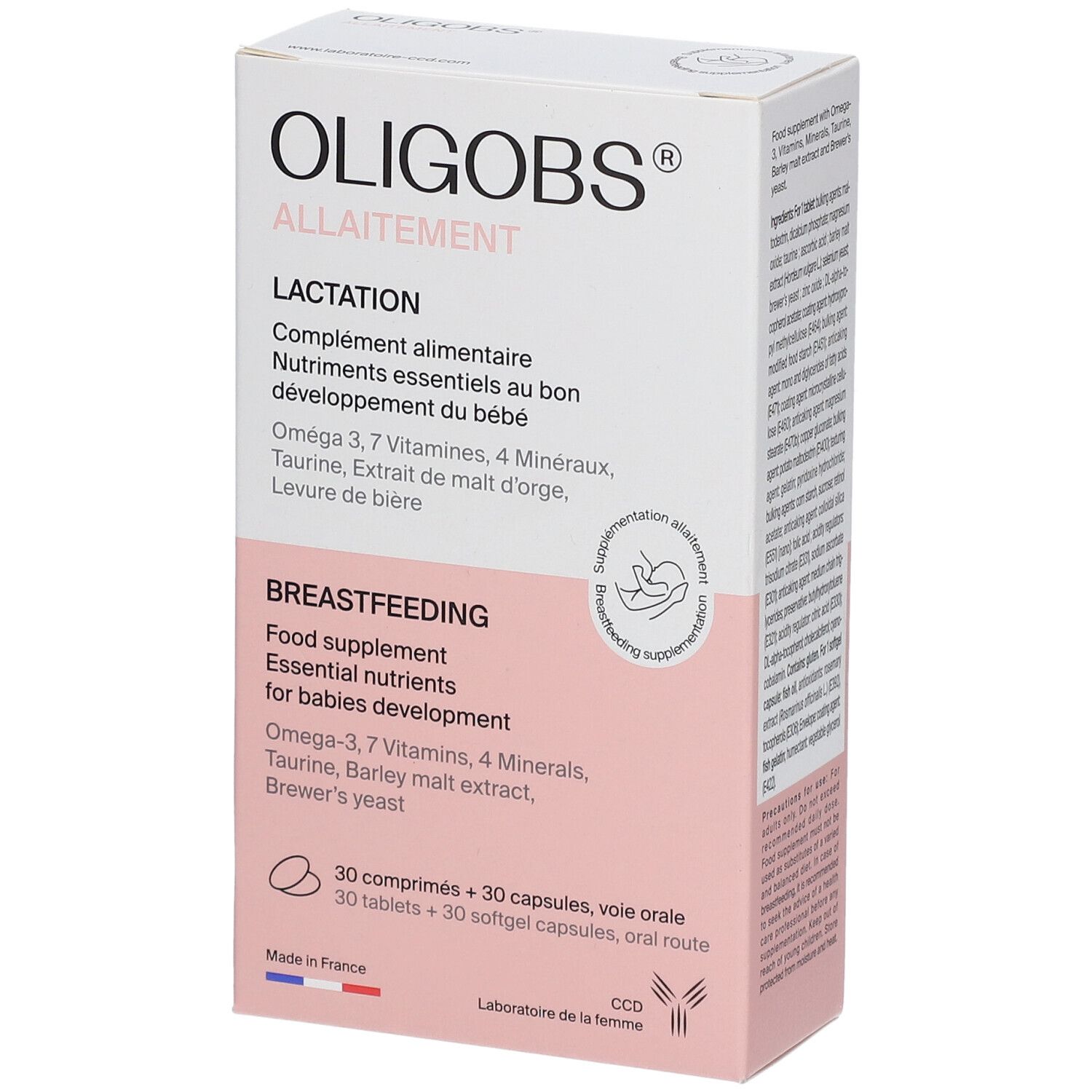 Oligobs® Oligobs Allaitement Capsule(S) 2X30 Pc(S) Enfants