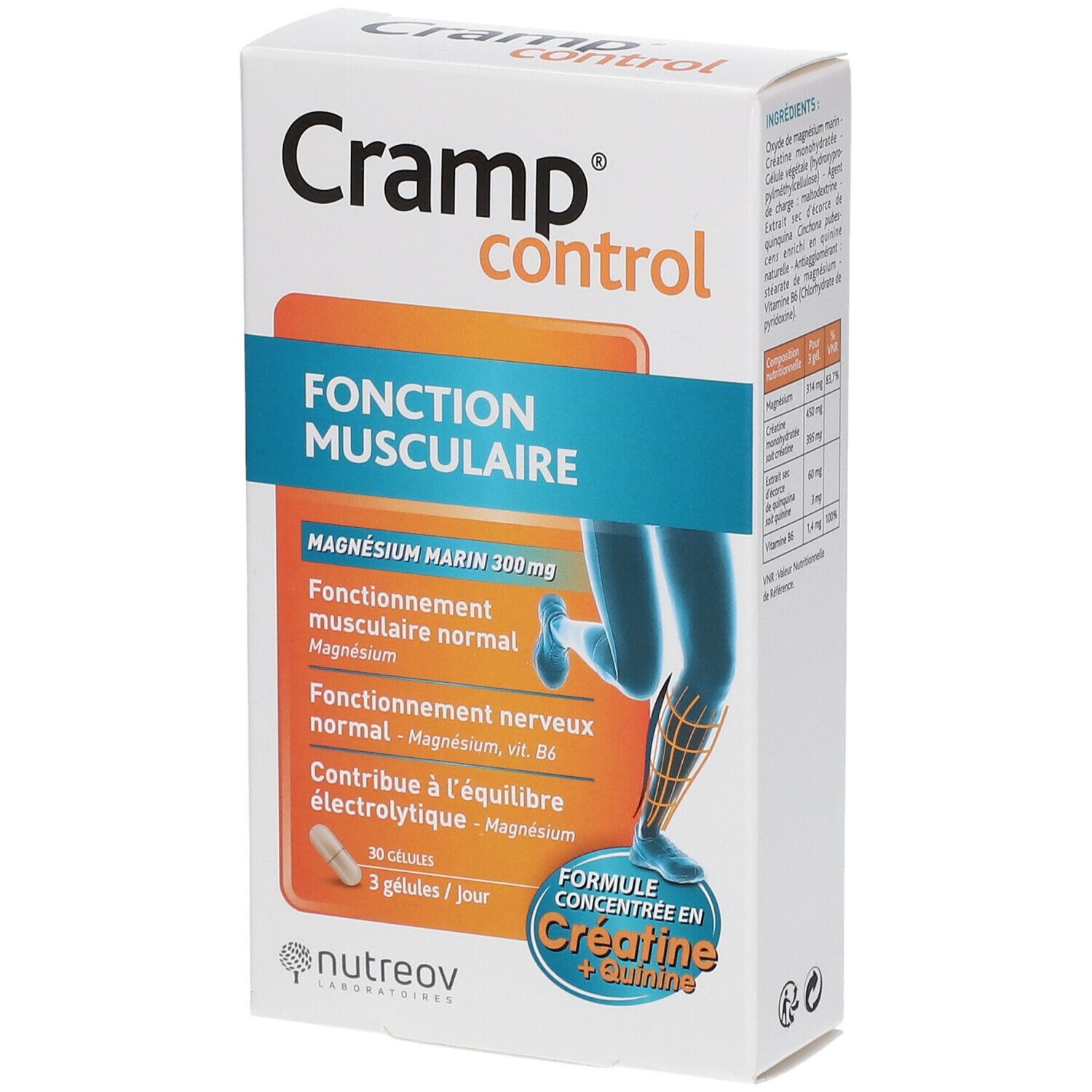 Cramp® Control Nutreov Physcience Capsule(S) 30 Pc(S) Enfants