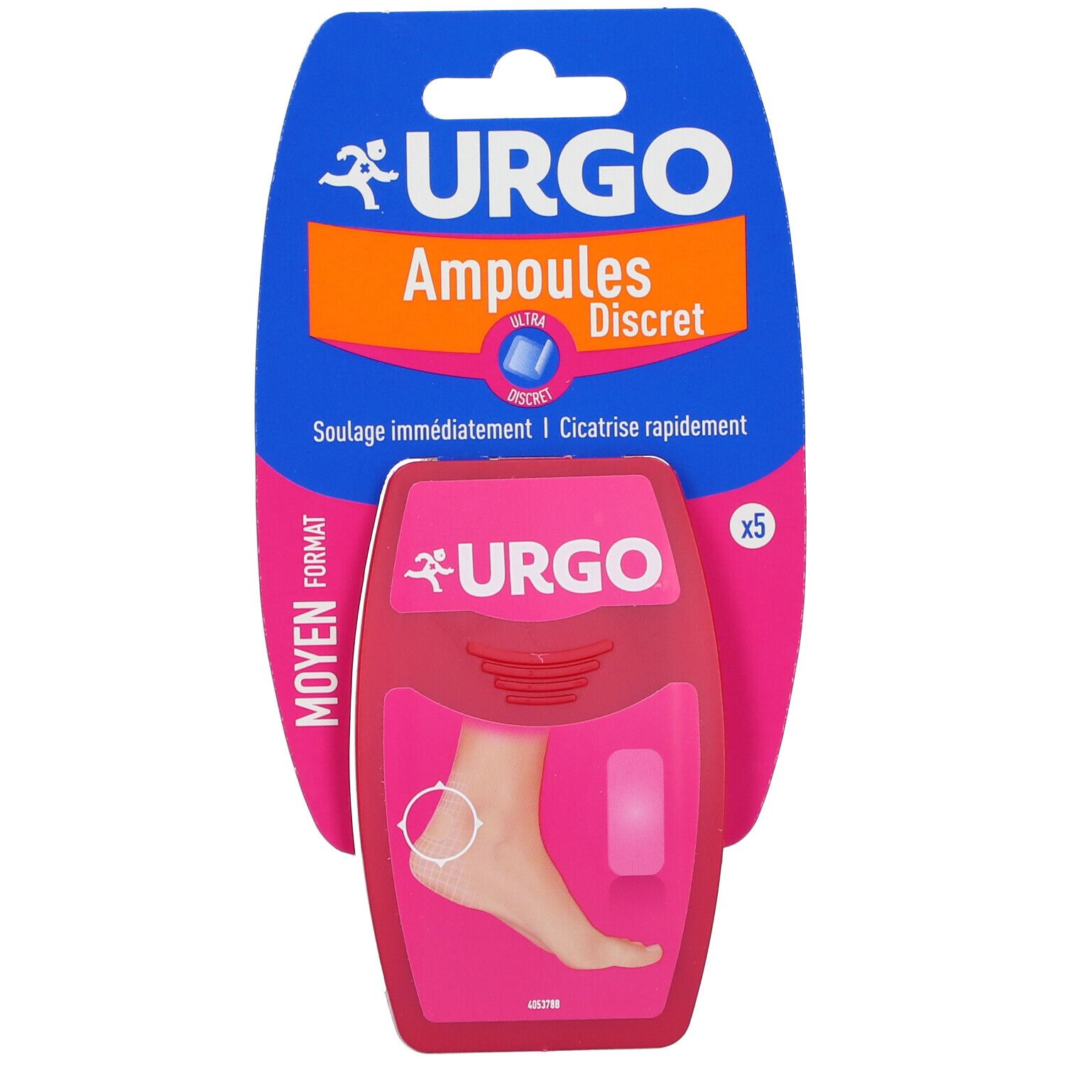 URGO Ampoules Traitement ultra discret 5 pc(s) Pansement(S)