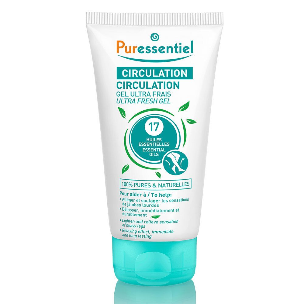 Puressentiel Circulation Gel ultra frais aux 17 huiles essentielles 125 ml Gel(S)