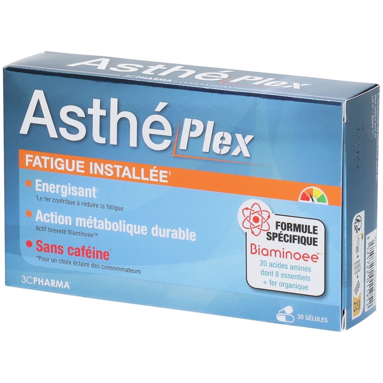 3C Pharma Asthéplex Fatigue Instalée 30 Gélules - Image 3