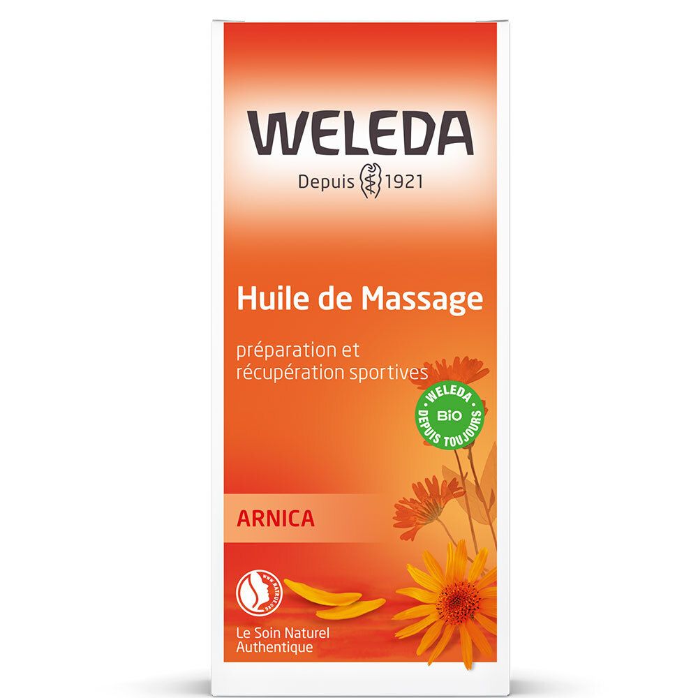 Weleda huile massage à l'arnica 50 ml Huile De Massage
