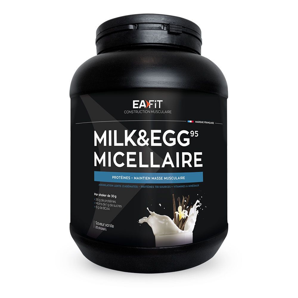 Ea Fit Milk & Egg 95 Micellaire Vanille - Image 3