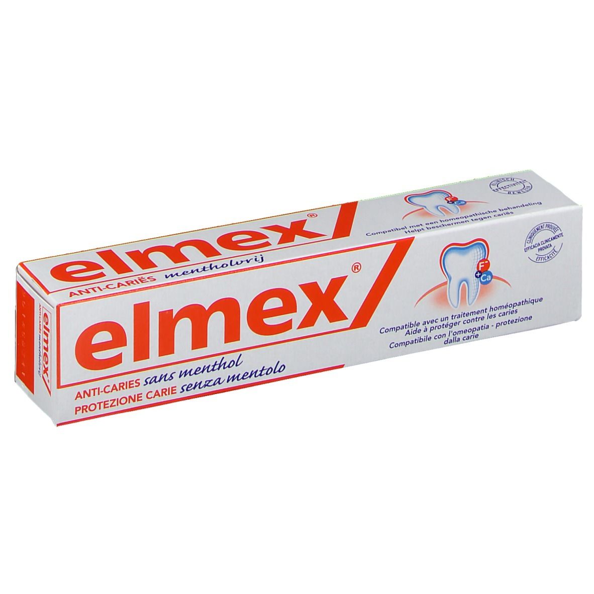 Elmex Elmex® Dentifrice Sans Menthol Protection Caries Dentifrice(S) 75 Ml
