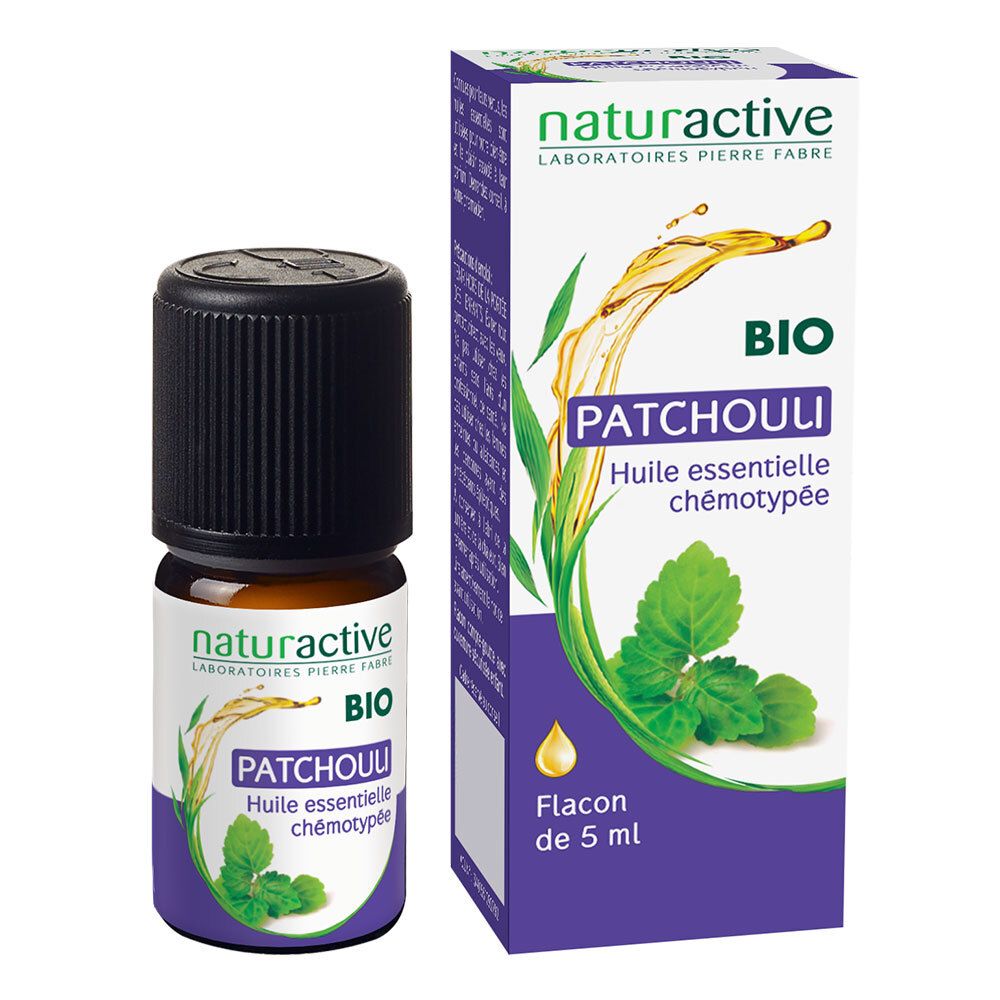 Naturactive Patchouli Huile Essentielle Bio 5 Ml Enfants
