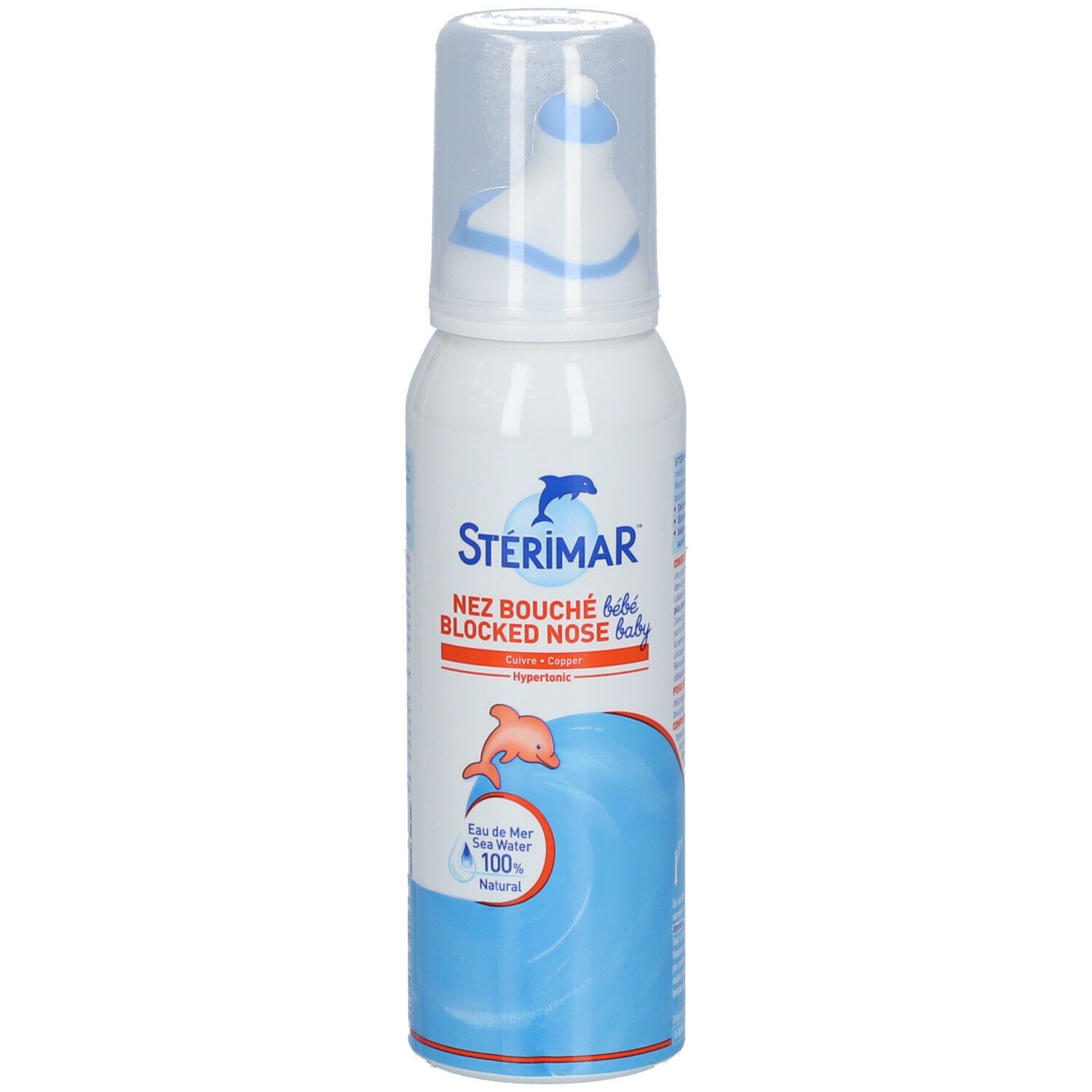 Stérimar enfants hypertonique nez bouché Spray Nasal 100 ml