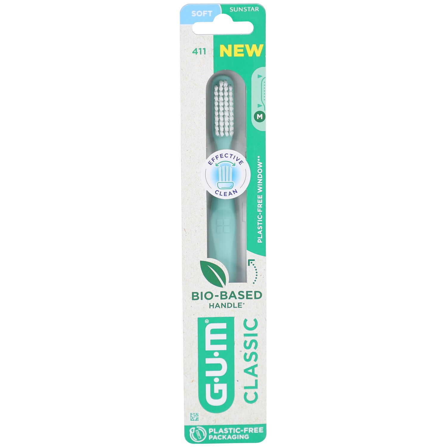 G.u.m Classic Regular Brosse À Dents Soft 1 Pcs - Image 2