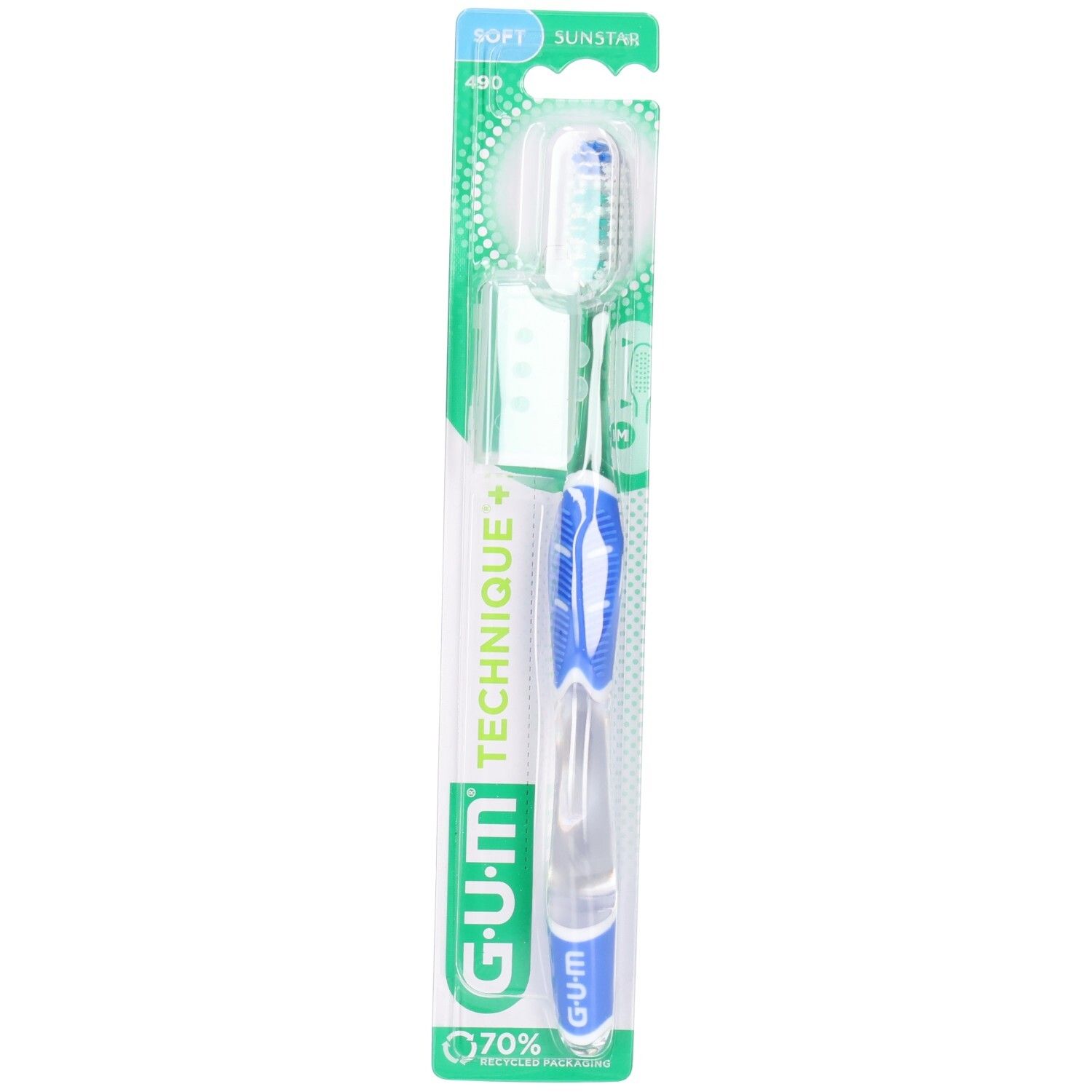 Gum Technique+, brosse à dents, souple, 1 pc - Image 3