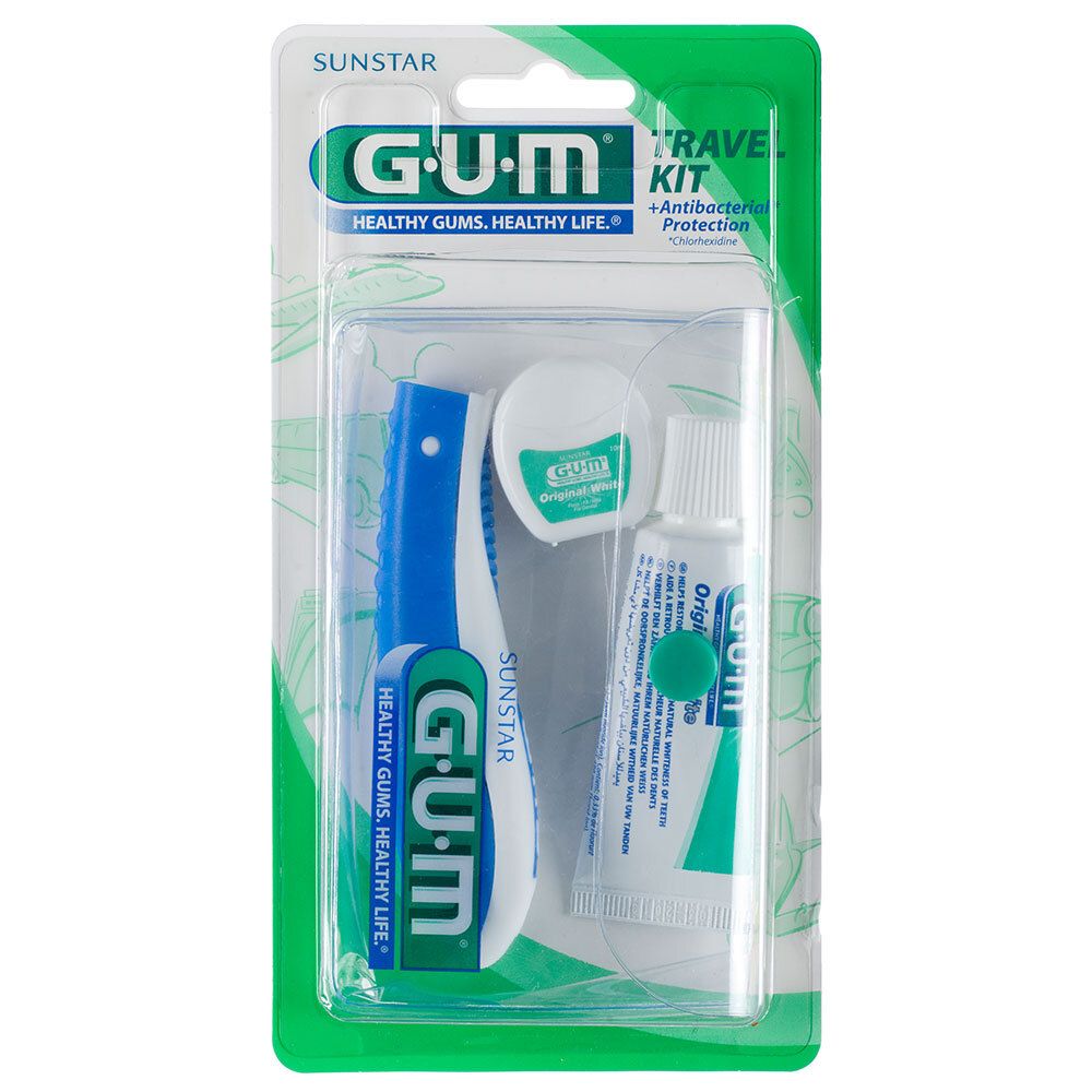 Gum Gum® Travel Kit Dentaire De Voyage Set(S) 1 Pc(S)