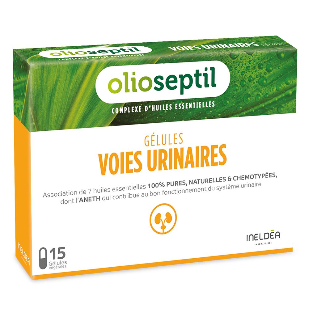 OLIOSEPTIL Voies Urinaires capsules 15 pc(s) Capsule(S)